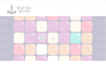 Tablet Screenshot of kariosgames.com